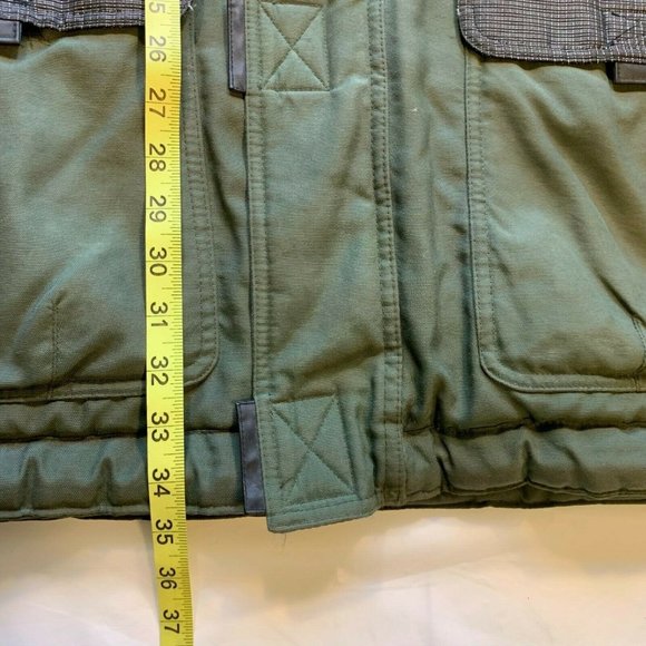 Perry Ellis America Insulated Parka Jacket Fleece Lined Detachable Hood XXL NEW - Picture 11 of 12